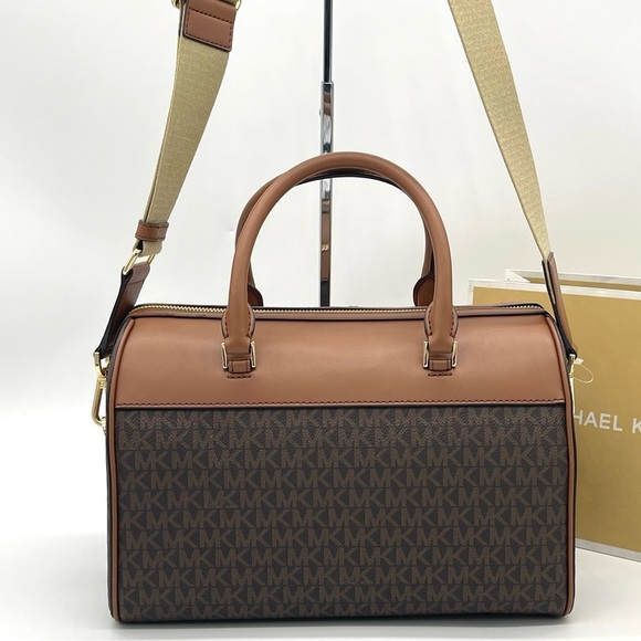 Michael Kors Medium Duffle Satchel Crossbody Bag - Picture 4 of 8